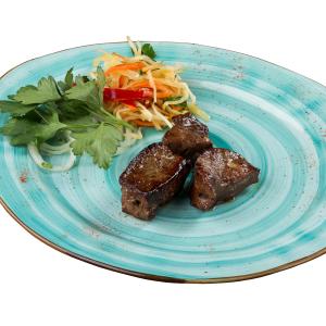 ШАШЛЫК ИЗ ПЕЧЕНИ