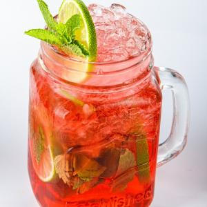 Мохито клубничный б/а