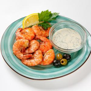 Креветки в чесночном соусе